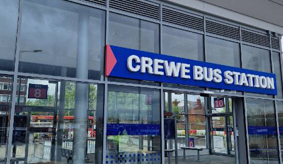 Travelling to Crewe